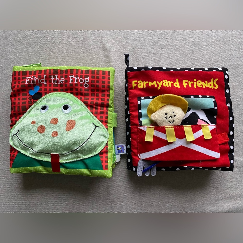 Colorful Children's Soft Books